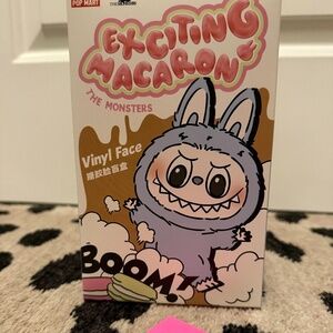 Pop Mart The Monsters Labubu Exciting Macaron Vinyl Face TOFFEE